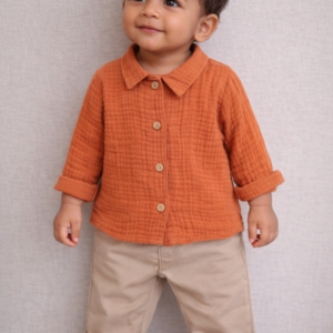 Calça de bebé com camisa
