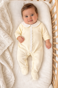 Babygrow Laminado Com Renda 2535b