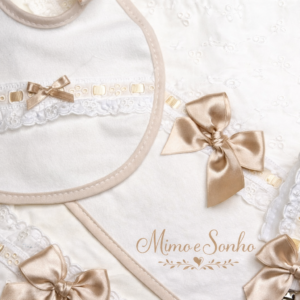 Conjunto Bebé 4 Peças C/ Renda