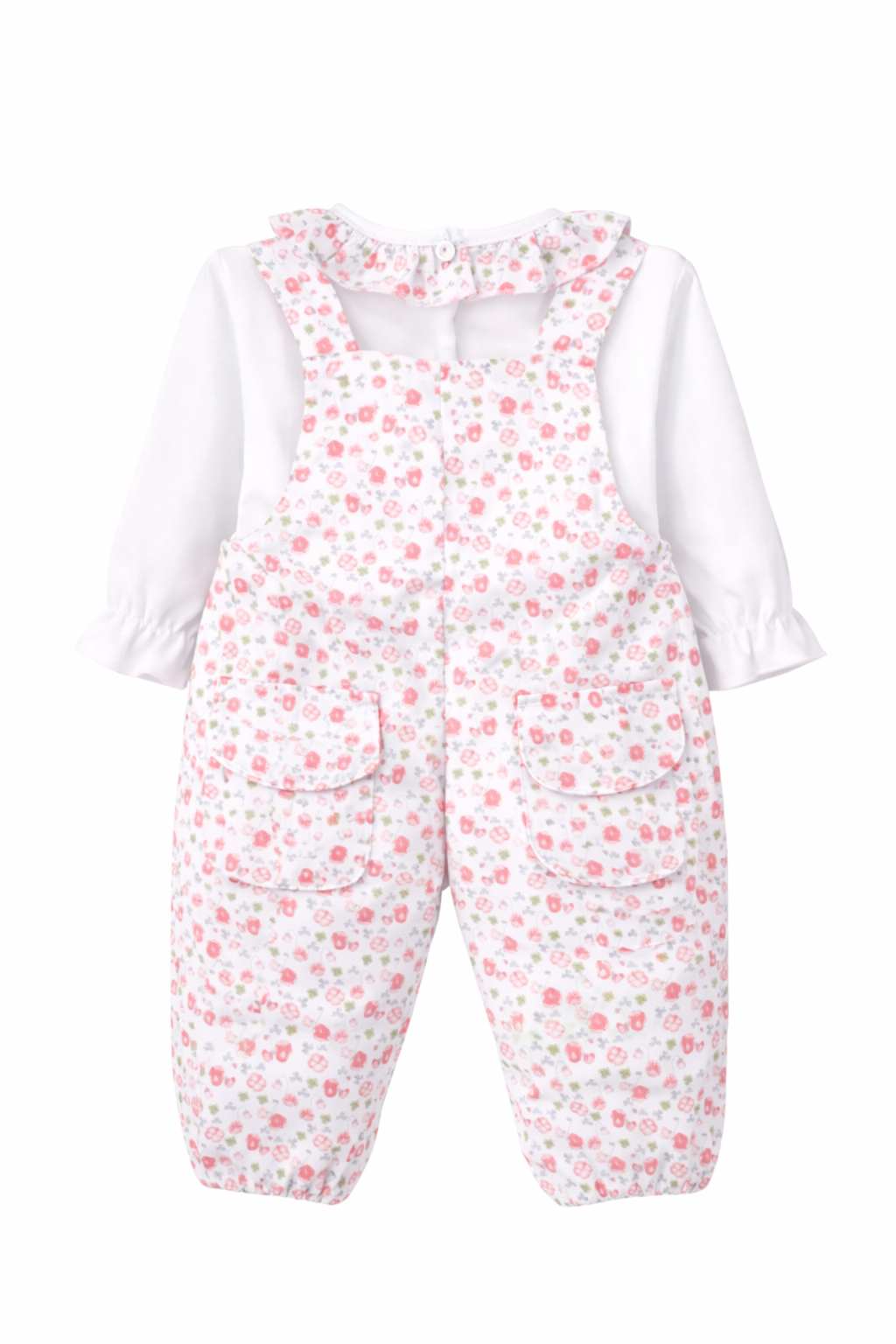 Jardineira Bebé Estampado Flores - Image 3