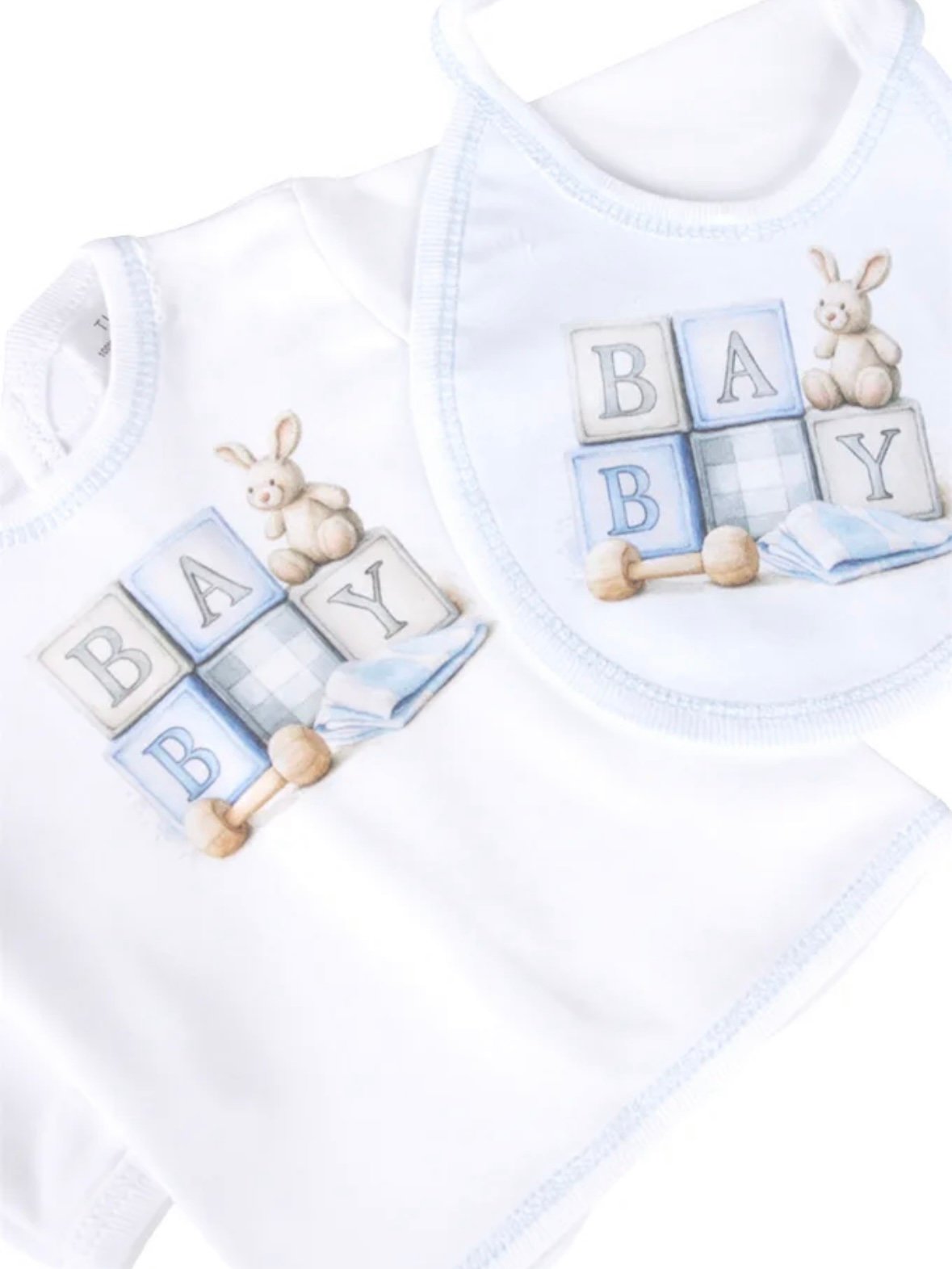 Conjunto Bebé Recém-Nascido Sem Carda 5 Peças Cubos - Image 3