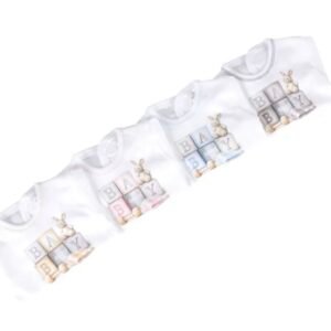 Conjunto Bebé Recém-Nascido Sem Carda 5 Peças Cubos