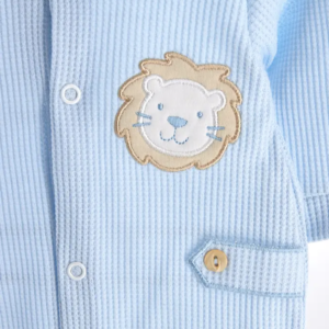 Babygrow Malha Algodão Menino Leão