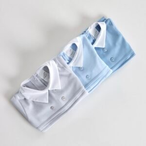 Babygrow Algodão Botões Menino