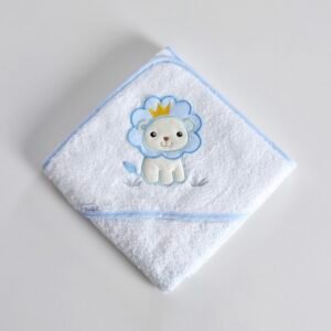 Toalha Bebé Bordada Rei Leão