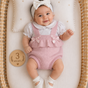 Conjunto de bebé menina 3 Meses